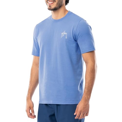 Guy Harvey, Short Sleeve T-Shirt, Blue/Saltwater Core