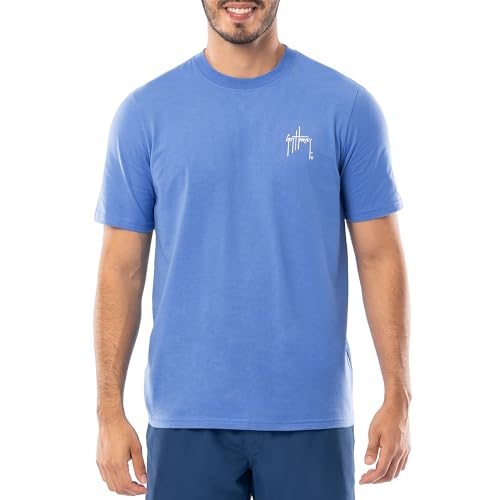 Guy Harvey, Short Sleeve T-Shirt, Blue/Saltwater Core