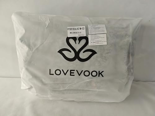 LOVEVOOK 30-40L Handgepäck Rucksack, Supergroßer erweiterbar Reiserucksack Flugzeug, Laptop Rucksack für 17 Zoll Herren Damen, Flug genehmigt Rucksack Anti-Diebstahl, Schwarz