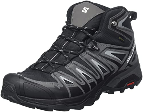 SALOMON X Ultra Pioneer Mid Gore-tex, botas de senderismo hombre, negra