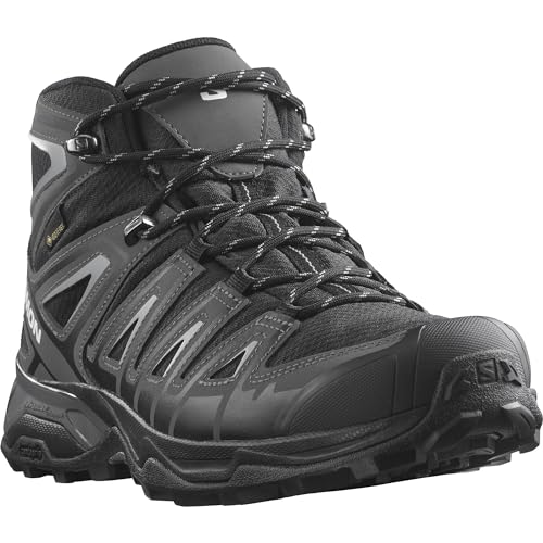 SALOMON X Ultra Pioneer Mid Gore-tex, botas de senderismo hombre, negra