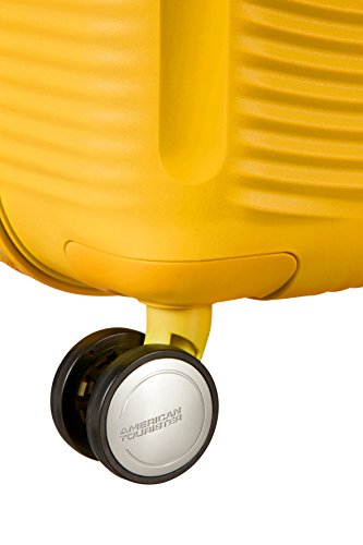 American Tourister Soundbox Spinner, equipaje de mano, 55 cms, 41l, amarillo