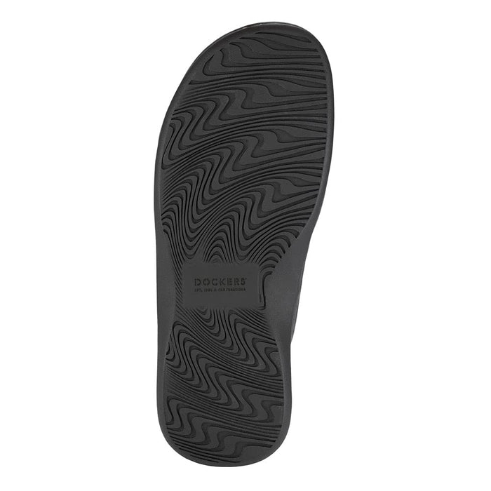 Dockers, Men's Sunland Slide Sandal, Black