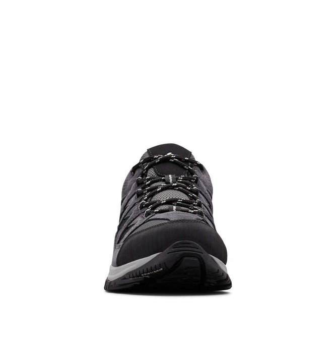 Columbia Crestwood, zapatos para senderismo hombre, Negro Shark