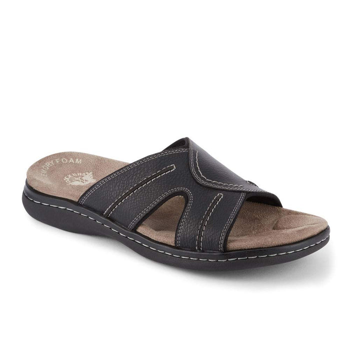 Dockers, Men's Sunland Slide Sandal, Black