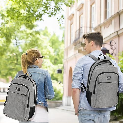 MATEIN Unisex 15.6 inch Laptop Travel Backpack, Grey