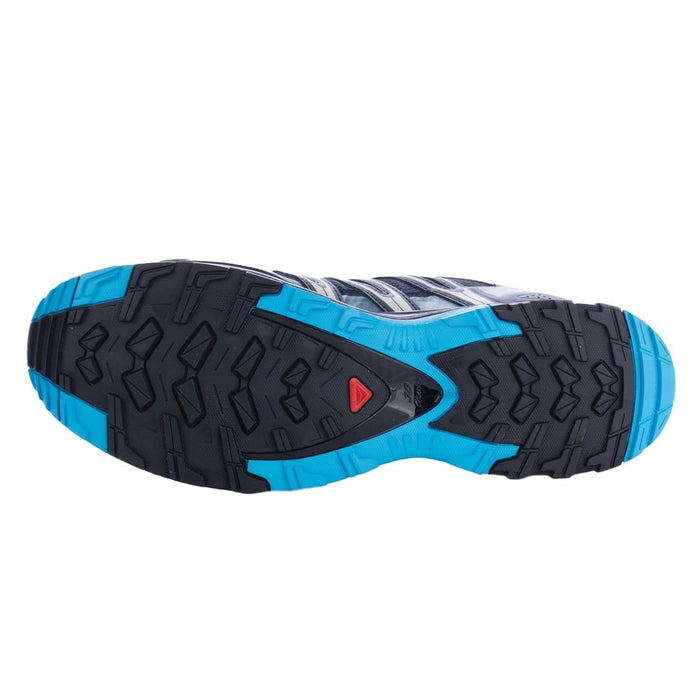 Salomon XA Pro 3D Gore-Tex, zapatillas impermeables de Trail Running y Senderismo para hombre, azul marino