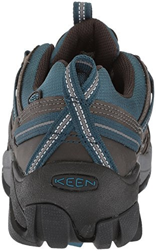 KEEN, Men's Voyageur Low Height Breathable Hiking Shoes, Alcatraz/Legion Blue