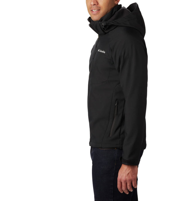 Columbia Cascade Ridge II Softshell, Chaqueta para Hombre, negro