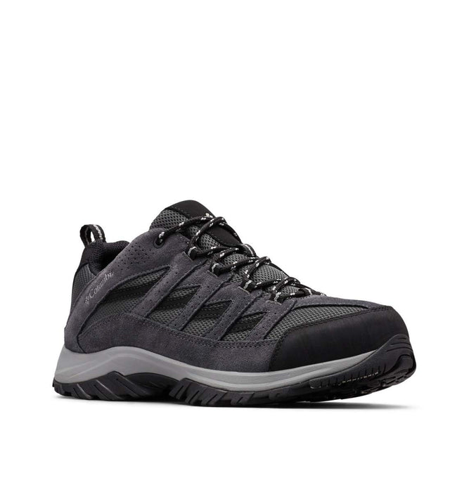 Columbia Crestwood, zapatos para senderismo hombre, Negro Shark