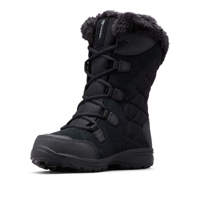 Columbia ICE MAIDEN II WATERPROOF, botas de nieve impermeables mujer, negro