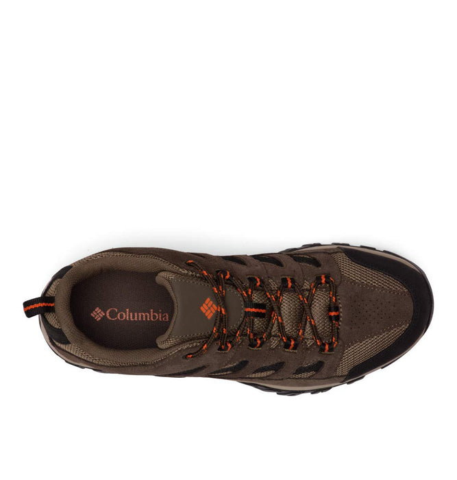 Columbia, Mens Crestwood Hiking Shoe, Camo Brown, Heatwave