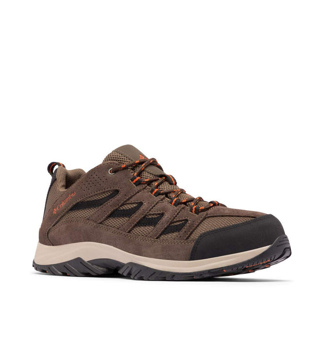 Columbia, Mens Crestwood Hiking Shoe, Camo Brown, Heatwave