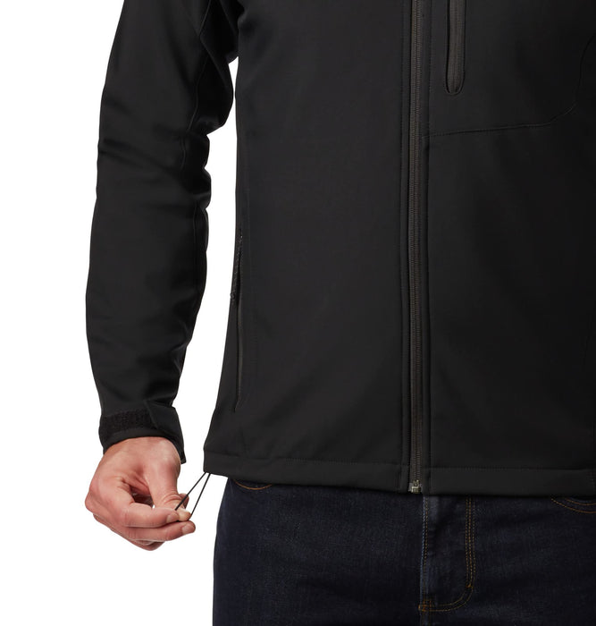 Columbia Cascade Ridge II Softshell, Chaqueta para Hombre, negro