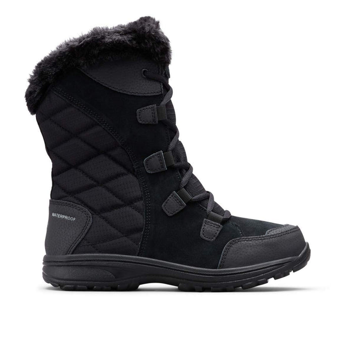 Columbia ICE MAIDEN II WATERPROOF, botas de nieve impermeables mujer, negro