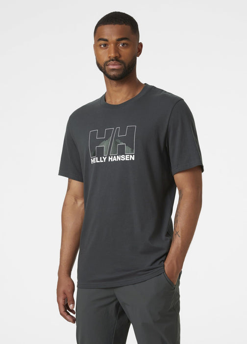 Helly Hansen, Men's Nord Graphic T-Shirt, Ebony