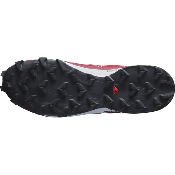 Salomon Speedcross Gore-Tex, zapatillas impermeables de Trail Running para Hombre, Rojas