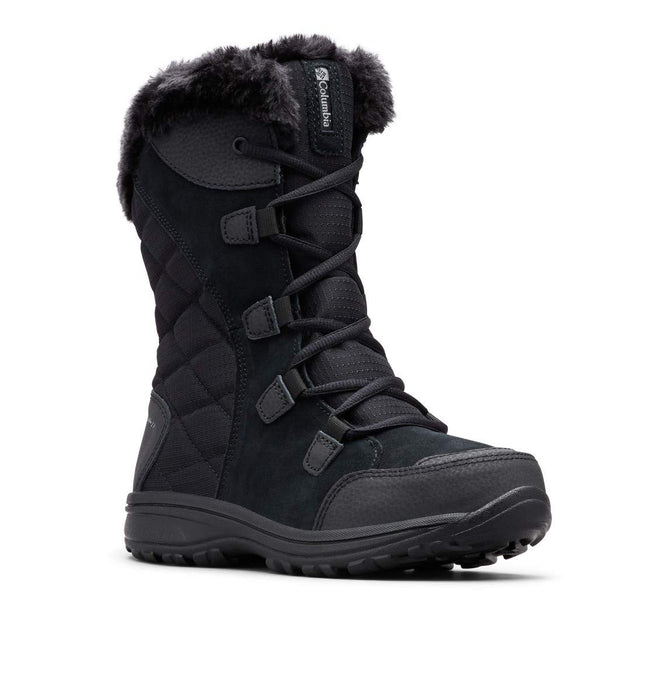 Columbia ICE MAIDEN II WATERPROOF, botas de nieve impermeables mujer, negro