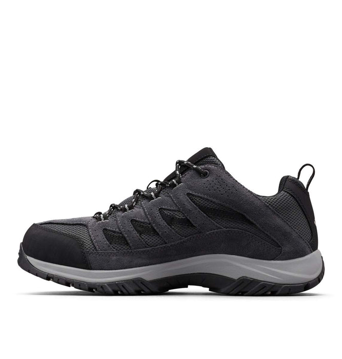 Columbia Crestwood, zapatos para senderismo hombre, Negro Shark