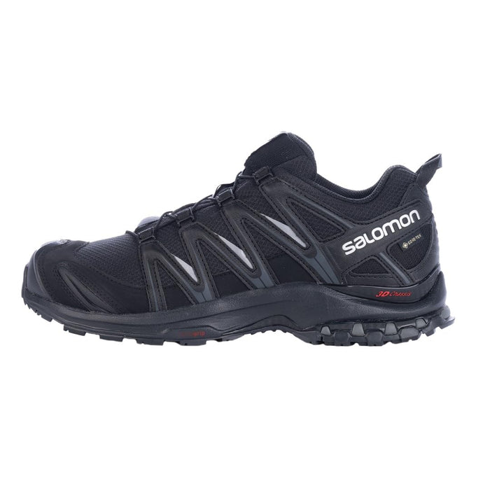 Salomon XA Pro 3D Gore-Tex, zapatillas Impermeables de Trail Running y senderismo para hombre, negro