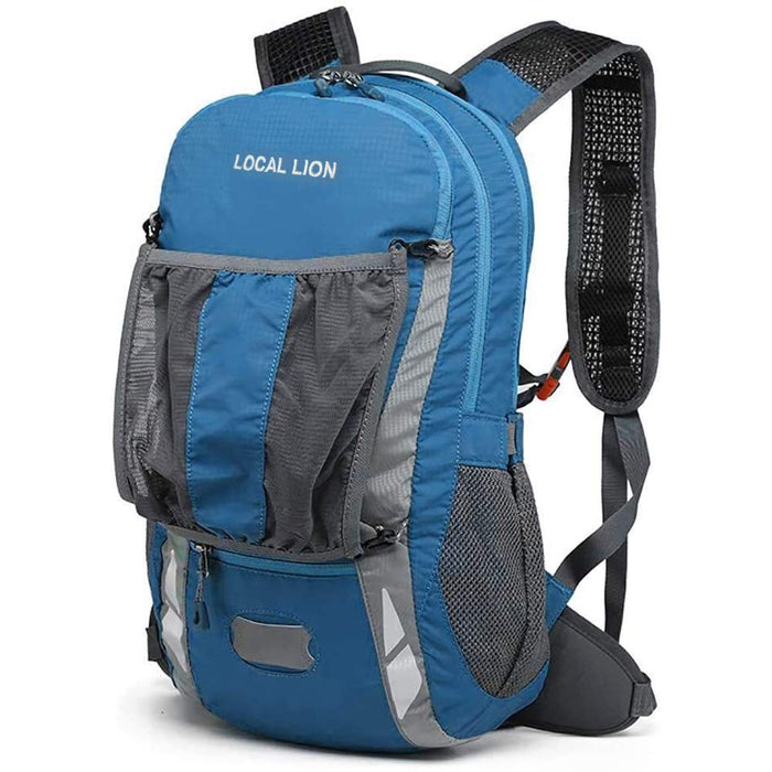 LOCAL LION, mochila de senderismo, unisex, 20/30 litros, azul