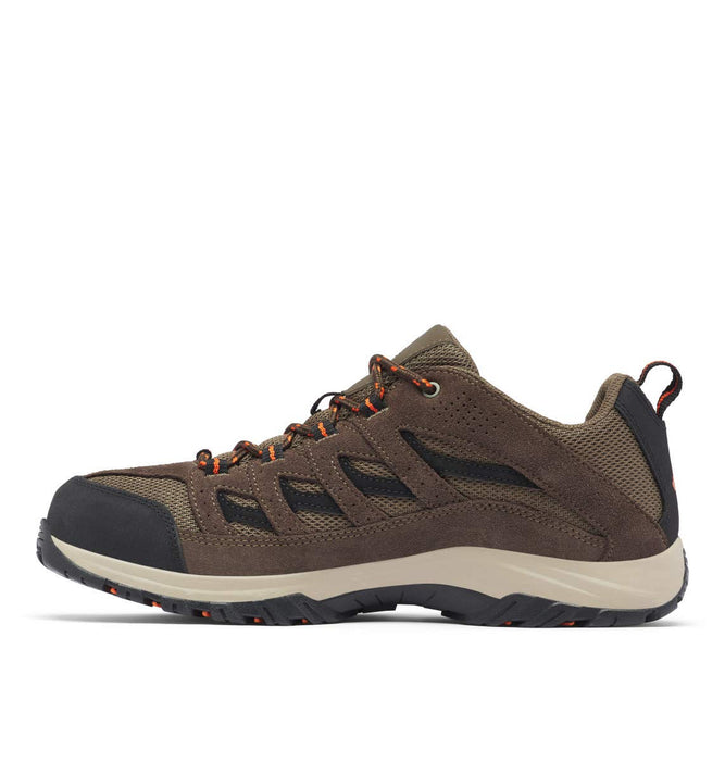 Columbia, Mens Crestwood Hiking Shoe, Camo Brown, Heatwave