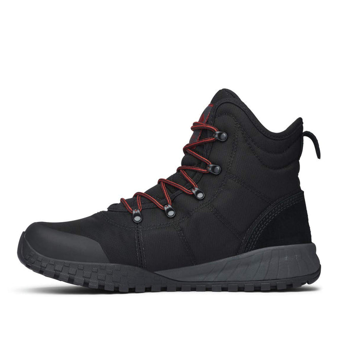 Columbia, FAIRBANKS WATERPROOF OMNI-HEAT, botas de nieve impermeables hombre, negro