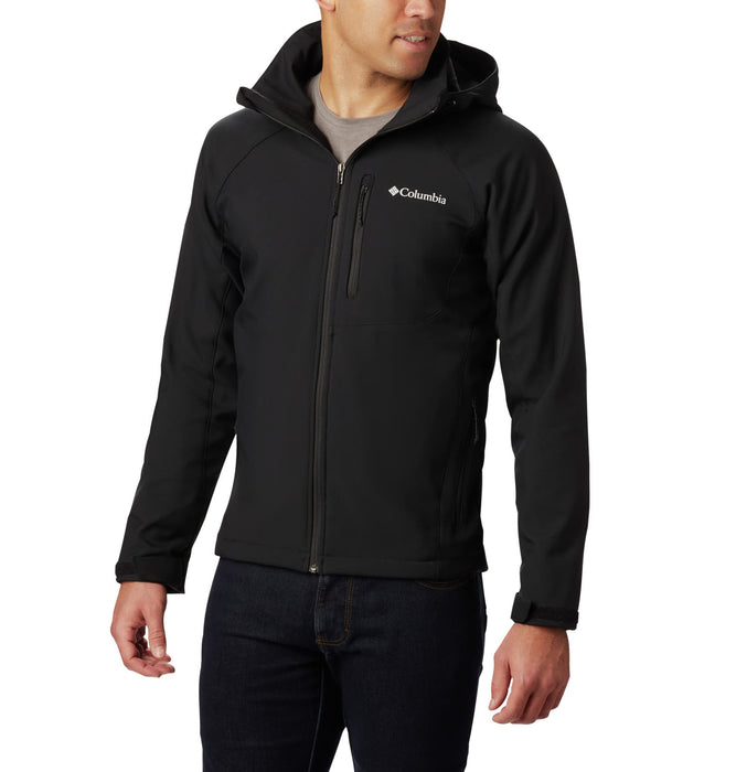 Columbia Cascade Ridge II Softshell, Chaqueta para Hombre, negro