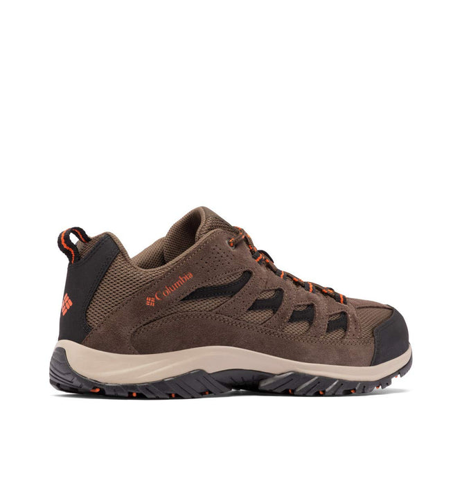 Columbia, Mens Crestwood Hiking Shoe, Camo Brown, Heatwave