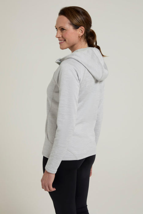 Mountain Warehouse, sudadera con capucha para mujer, gris medio