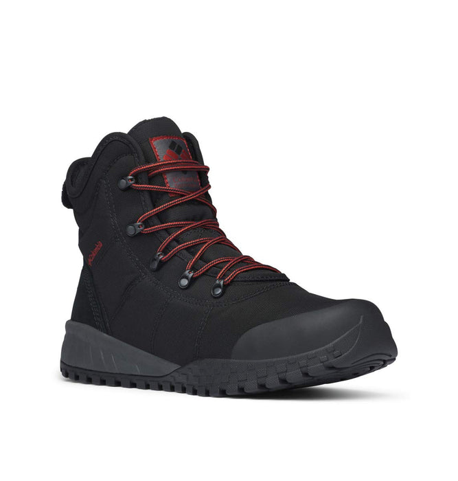 Columbia, FAIRBANKS WATERPROOF OMNI-HEAT, botas de nieve impermeables hombre, negro