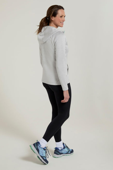 Mountain Warehouse, sudadera con capucha para mujer, gris medio