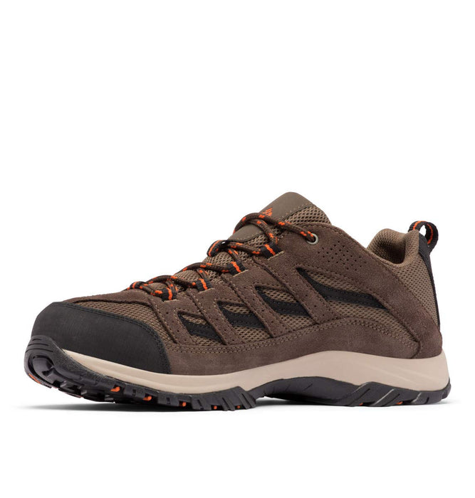 Columbia, Mens Crestwood Hiking Shoe, Camo Brown, Heatwave