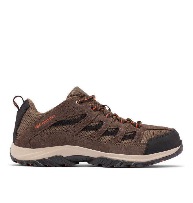 Columbia, Mens Crestwood Hiking Shoe, Camo Brown, Heatwave