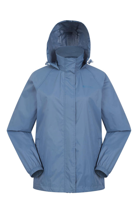 Mountain Warehouse, chaqueta para mujer impermeable, azul