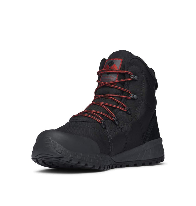 Columbia, FAIRBANKS WATERPROOF OMNI-HEAT, botas de nieve impermeables hombre, negro