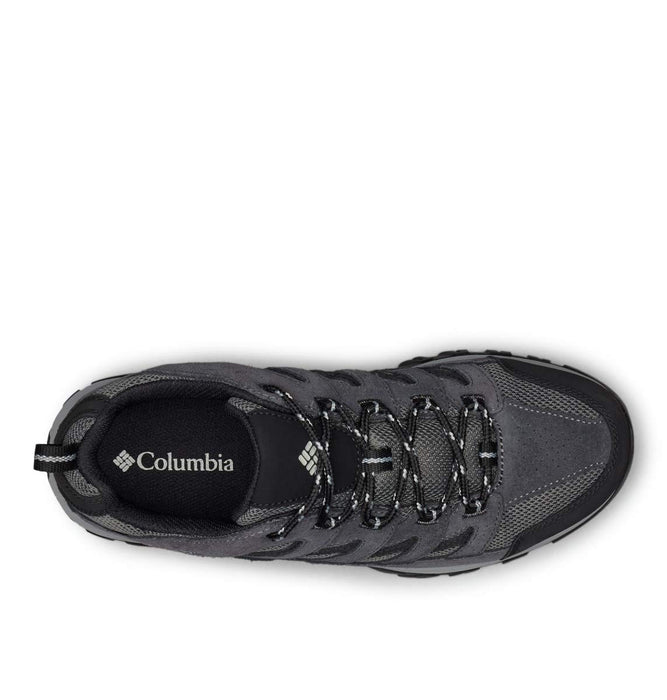 Columbia Crestwood, zapatos para senderismo hombre, Negro Shark