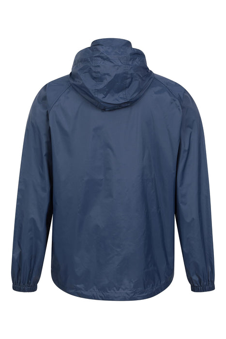 Mountain Warehouse, chaqueta impermeable para Hombre, azul marino