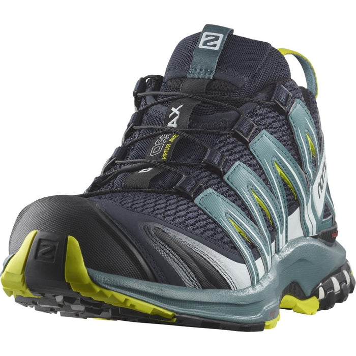 Salomon XA Pro 3D, Zapatos de trail running Hombre, Azul marino, gris