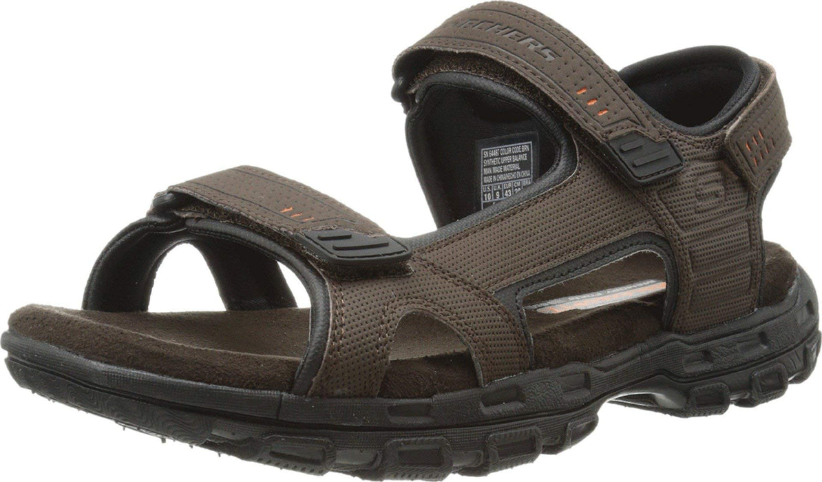 Skechers, Men's Louden Sandal, Brown