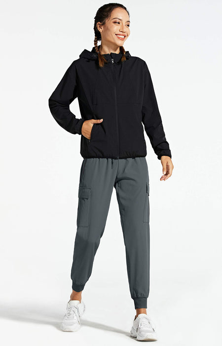 Libin, pantalón trekking mujer joggers de montaña, gris acero