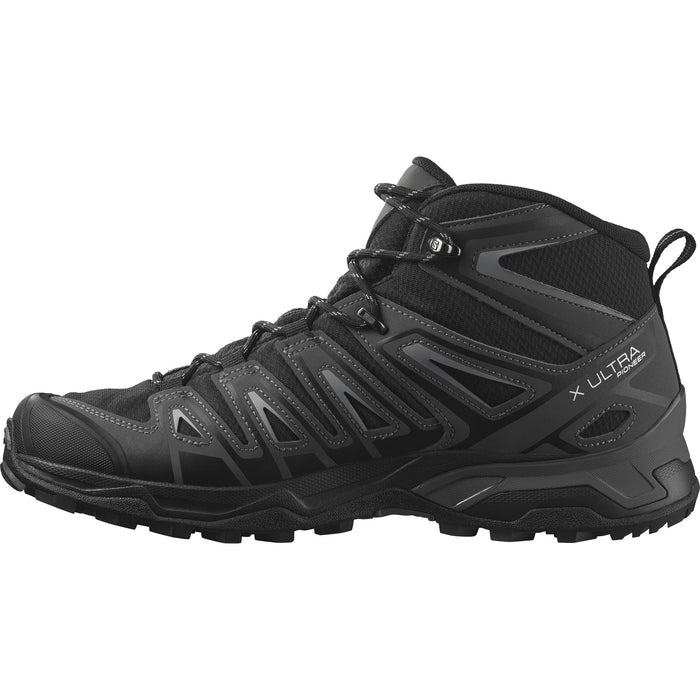 SALOMON X Ultra Pioneer Mid Gore-tex, botas de senderismo hombre, negra