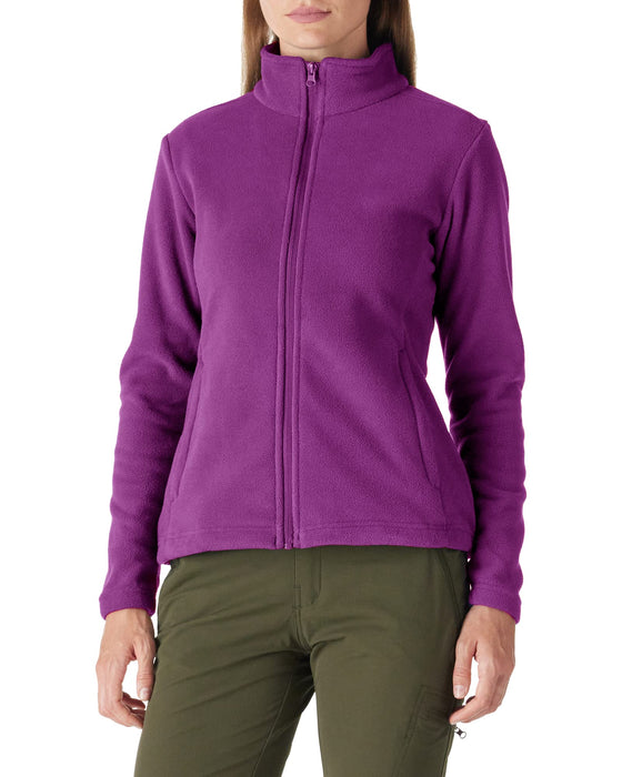 Outdoor Ventures, chaqueta de forro polar para mujer, morado