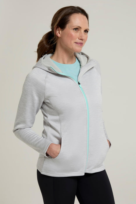 Mountain Warehouse, sudadera con capucha para mujer, gris medio