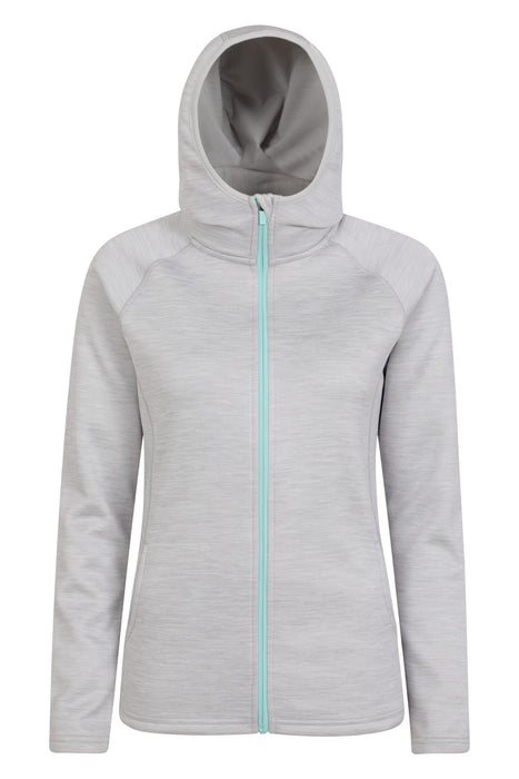 Mountain Warehouse, sudadera con capucha para mujer, gris medio