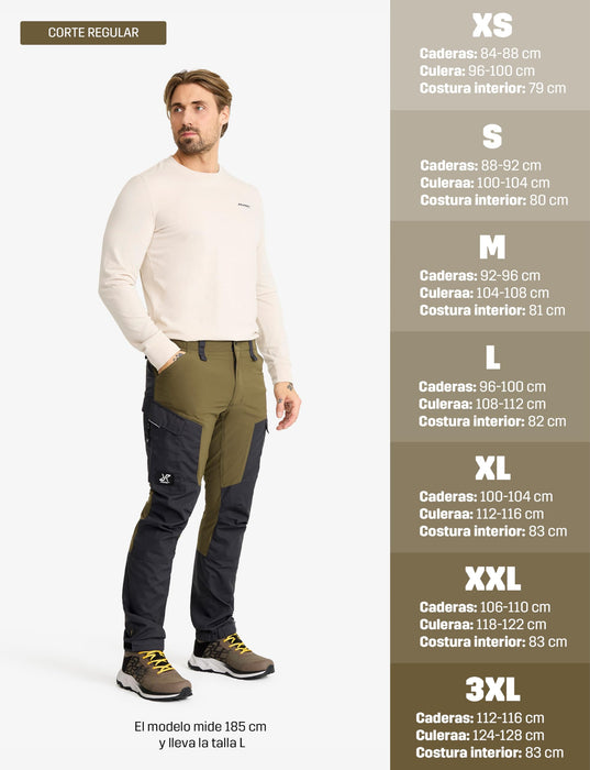 RevolutionRace RVRC GP, pantalones senderismo para hombre