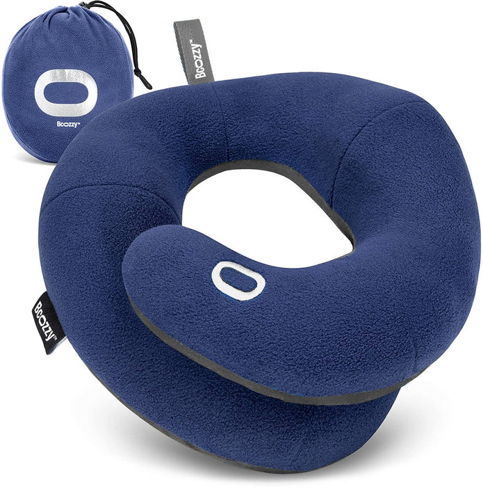 BCOZZY Travel Neck Pillow Navy