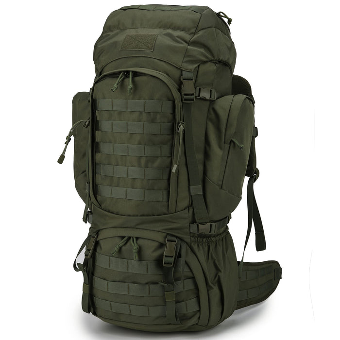 Mardingtop, mochila de senderismo táctica militar de 60 litros, verde militar