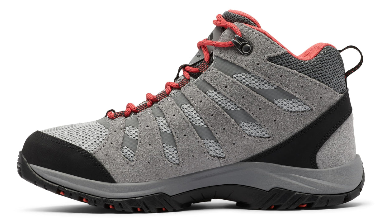 Columbia Redmond 3 Mid WP, botas montaña senderismo, mujer, gris