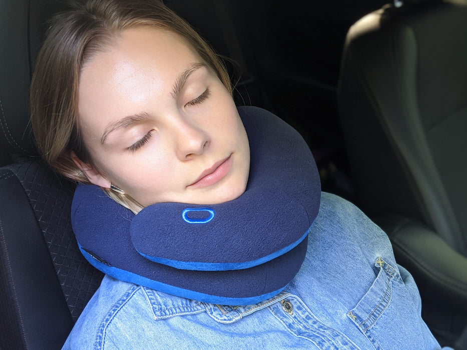 BCOZZY Travel Neck Pillow Navy